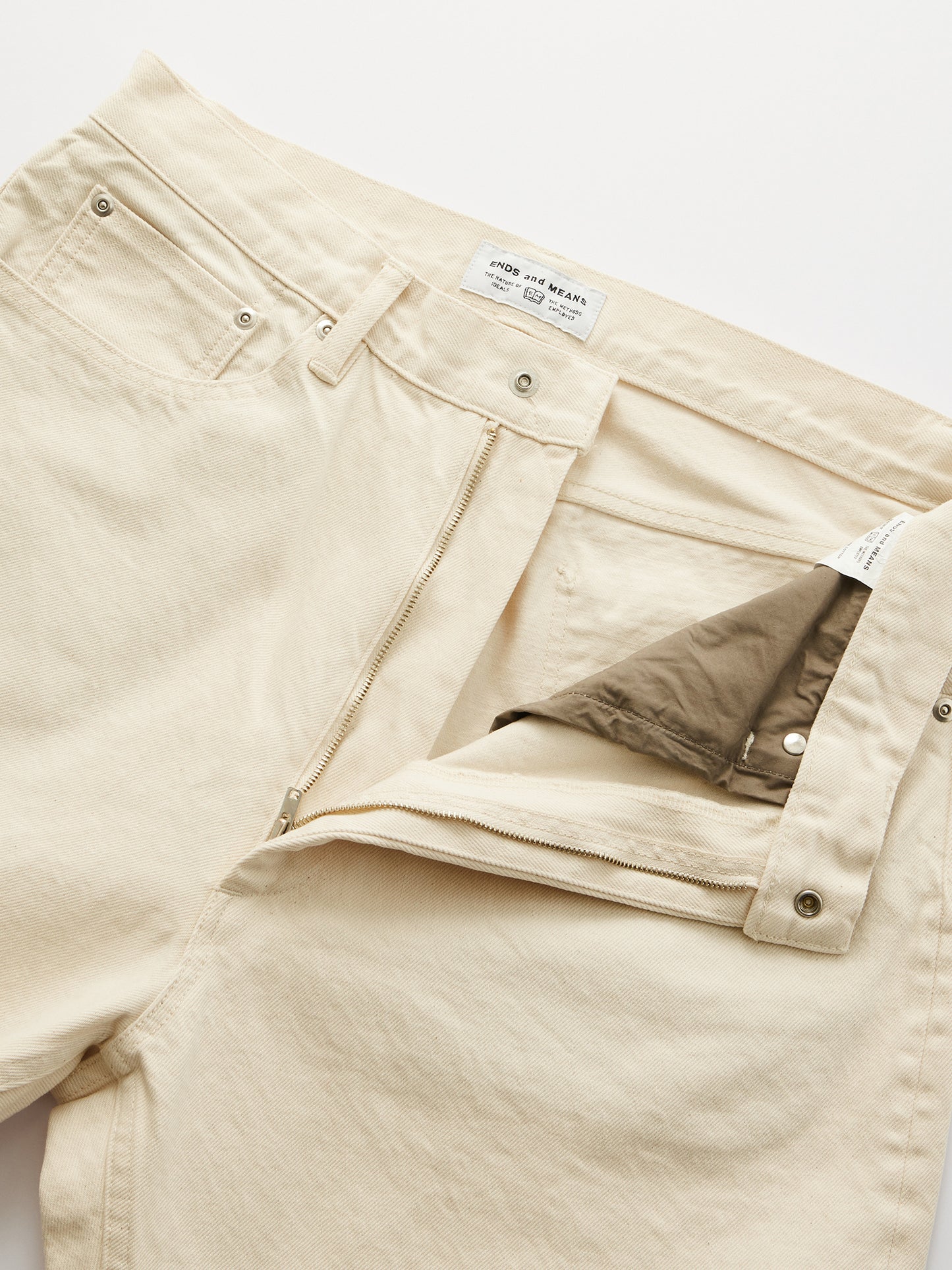 5 Pockets Denim Natural