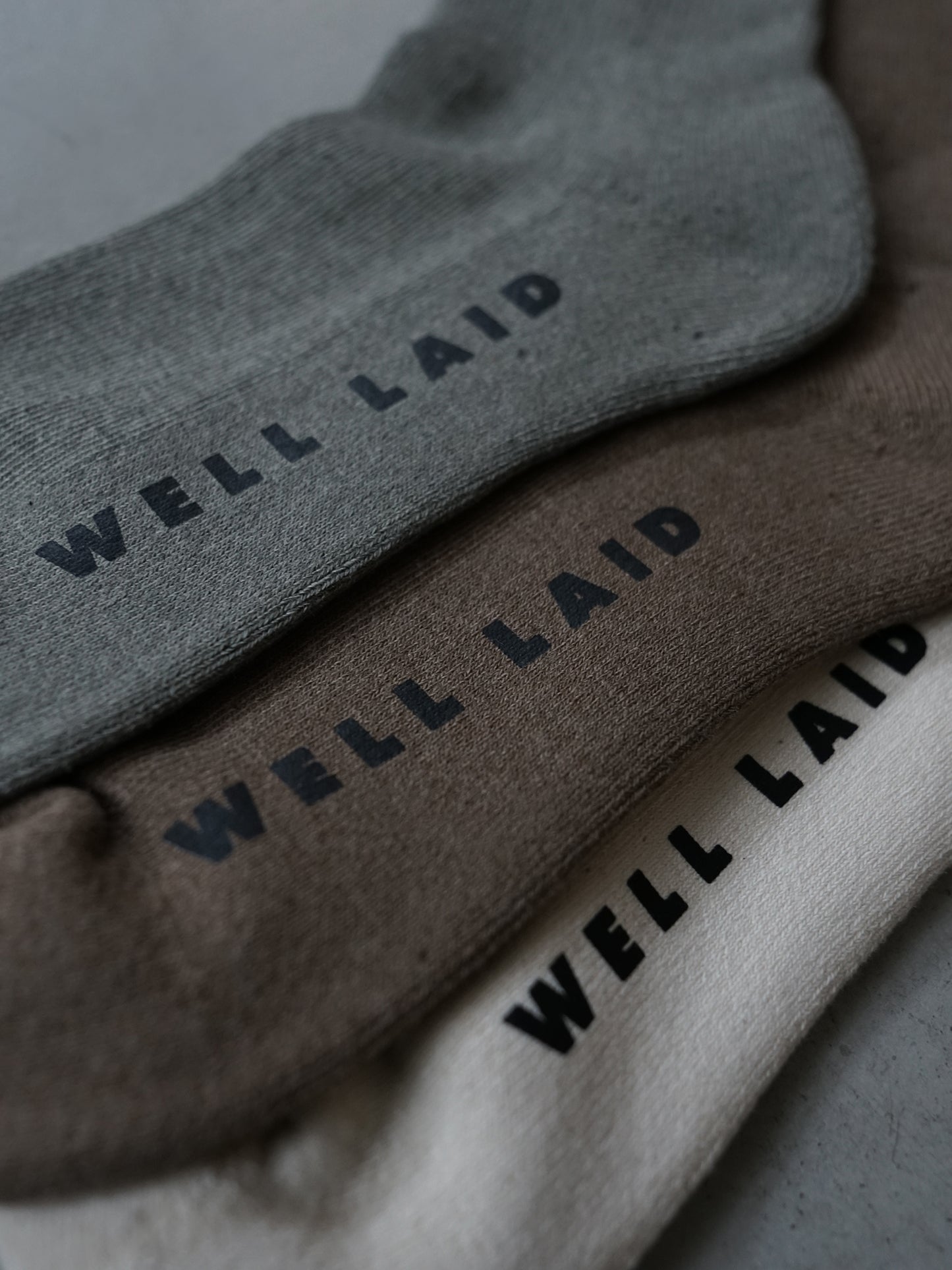 WELL LAID Organic Cotton Socks