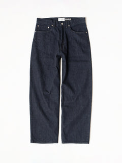 Relaxed Fit 5-Pocket Indigo Denim