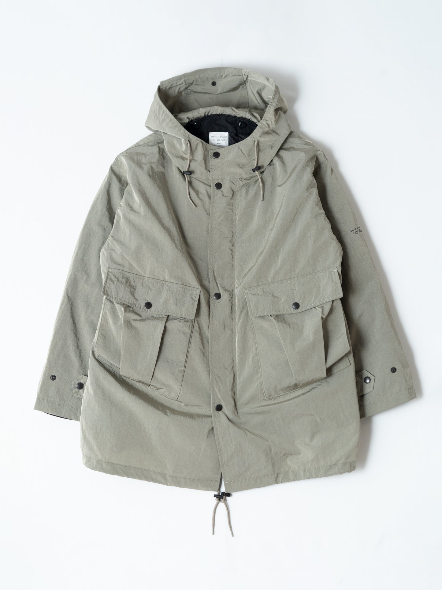 Lined Travel Half Parka