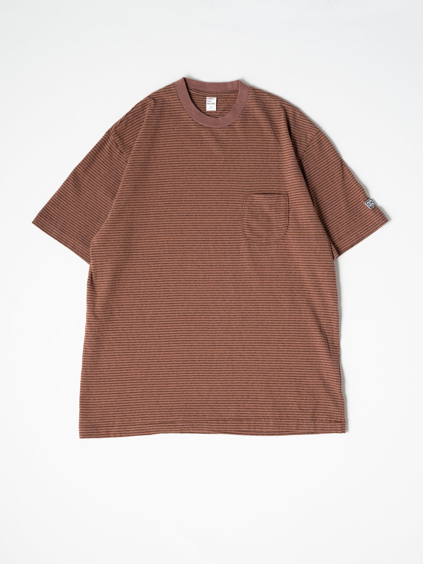 Horizontal Striped Pocket Tee