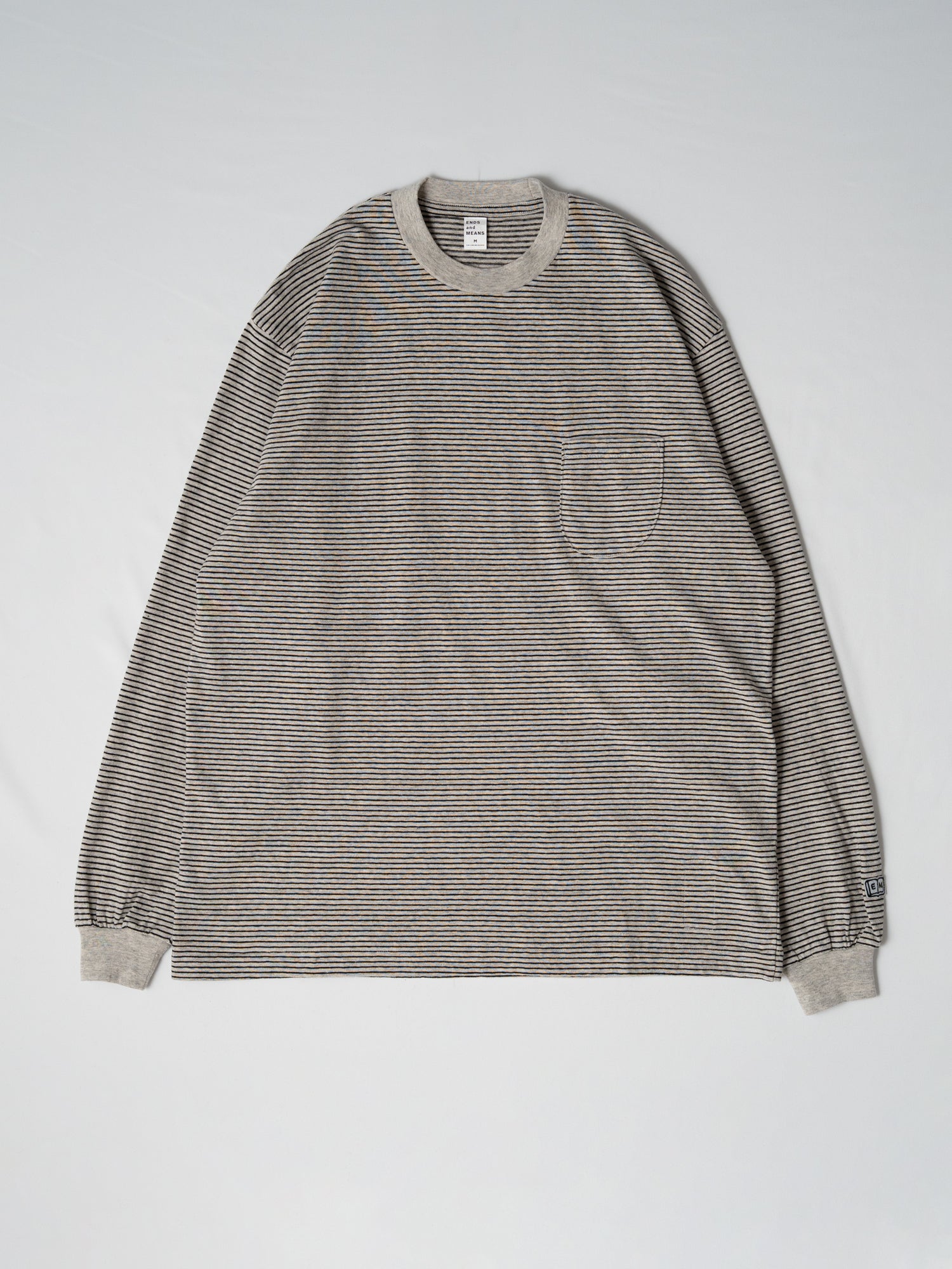 ENDS and MEANS Horizontal Striped L/S Tee – CUXTON HOUSE