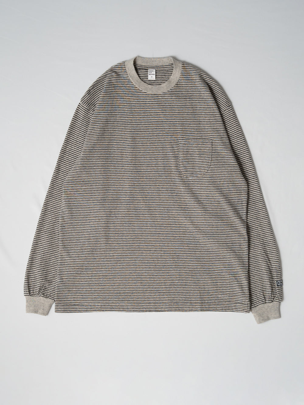 Horizontal Striped L/S Tee