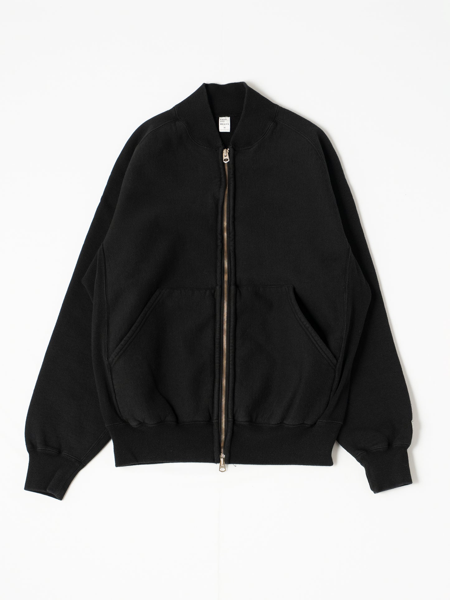 Zip Rib Neck Sweat (CH Limited)
