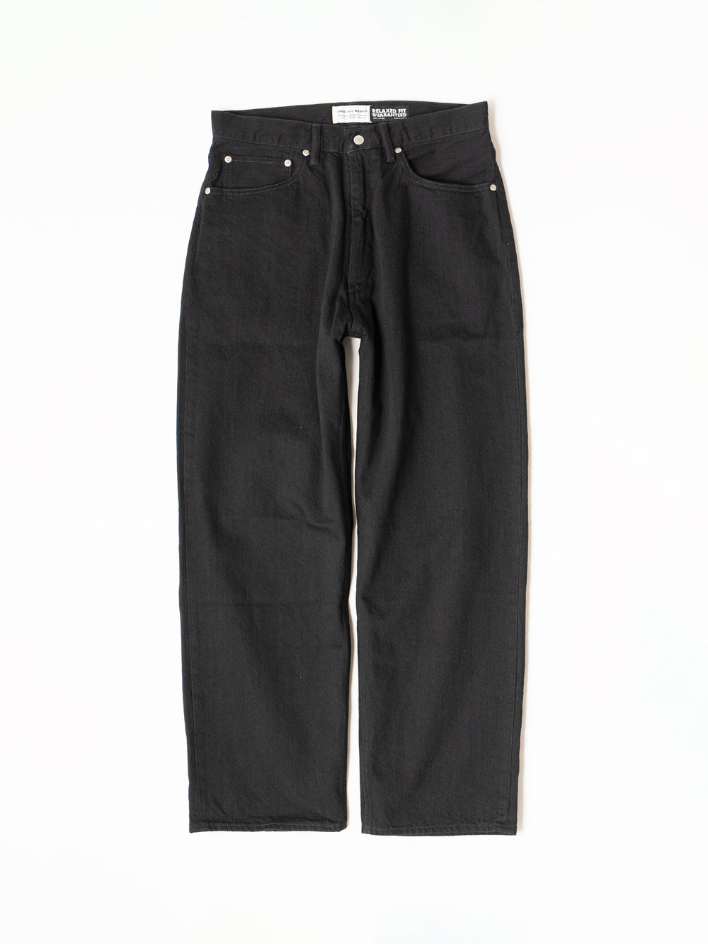 Relaxed fit 5 Pockets Denim Black