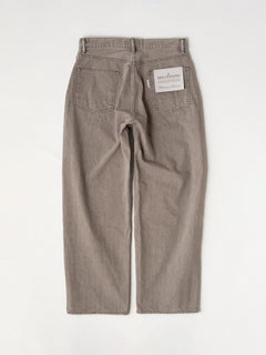 Relaxed fit 5-Pocket Washed Moca Denim