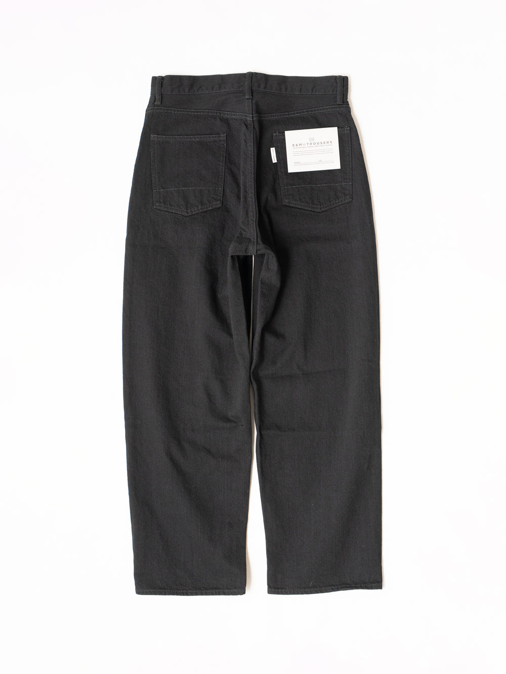 Relaxed fit 5 Pockets Denim Black