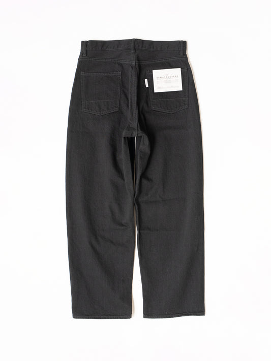 Relaxed fit 5 Pockets Denim Black