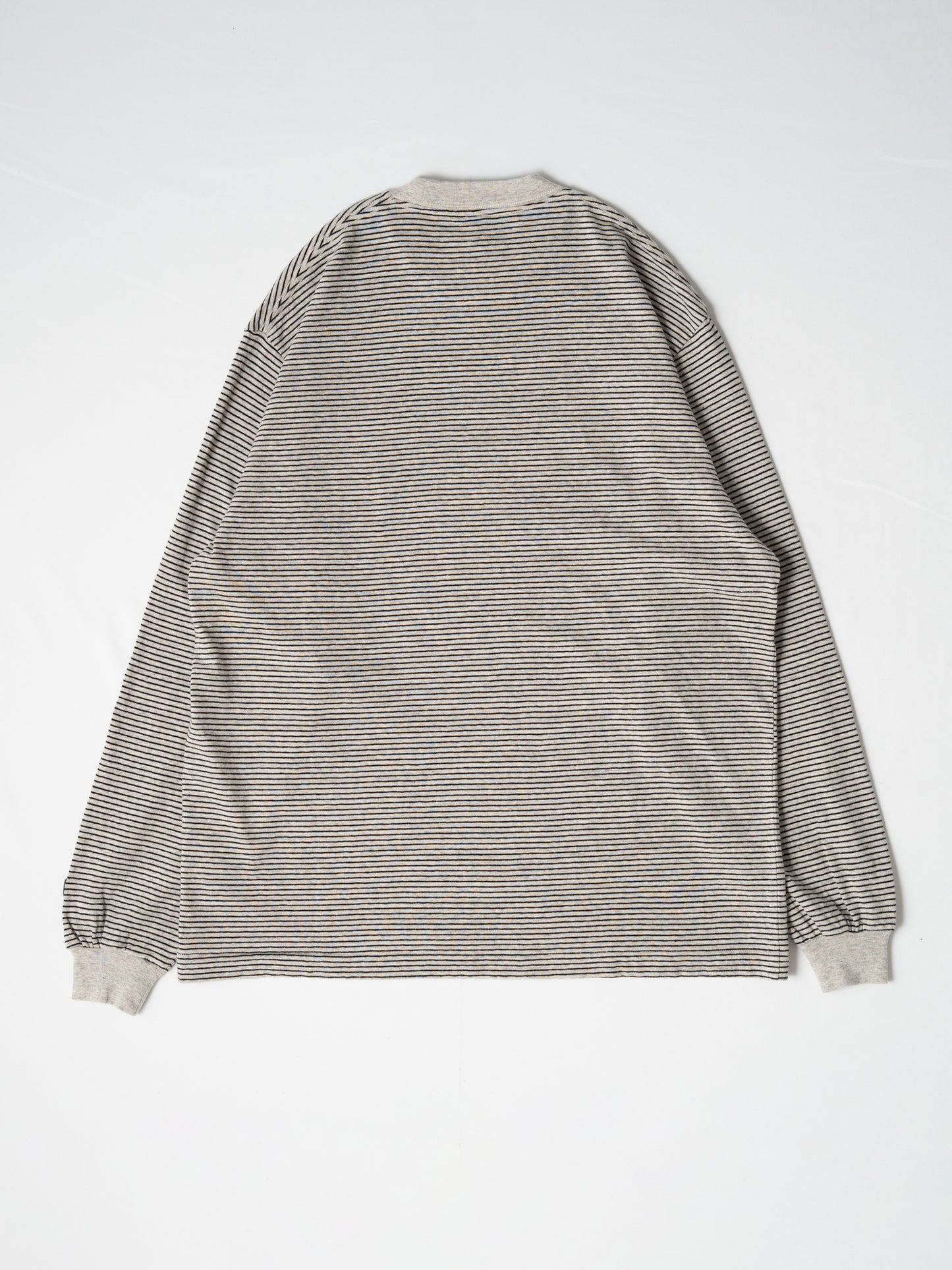 Horizontal Striped L/S Tee