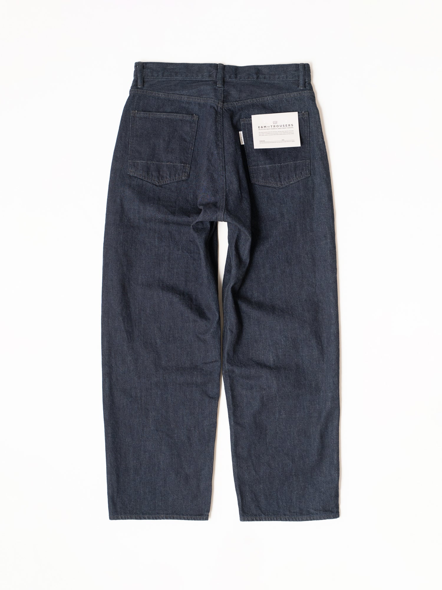 Relaxed Fit 5-Pocket Indigo Denim