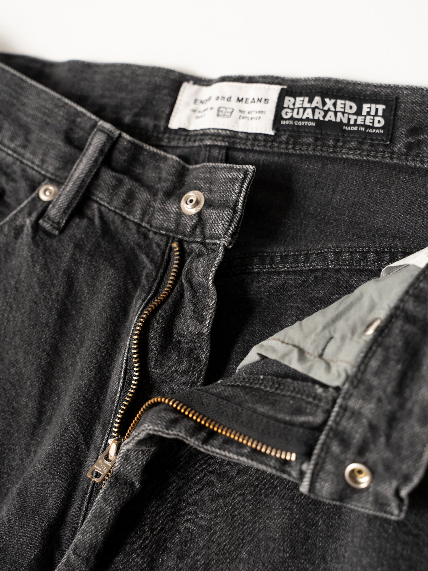 Relaxed fit 5 Pockets Denim Washed