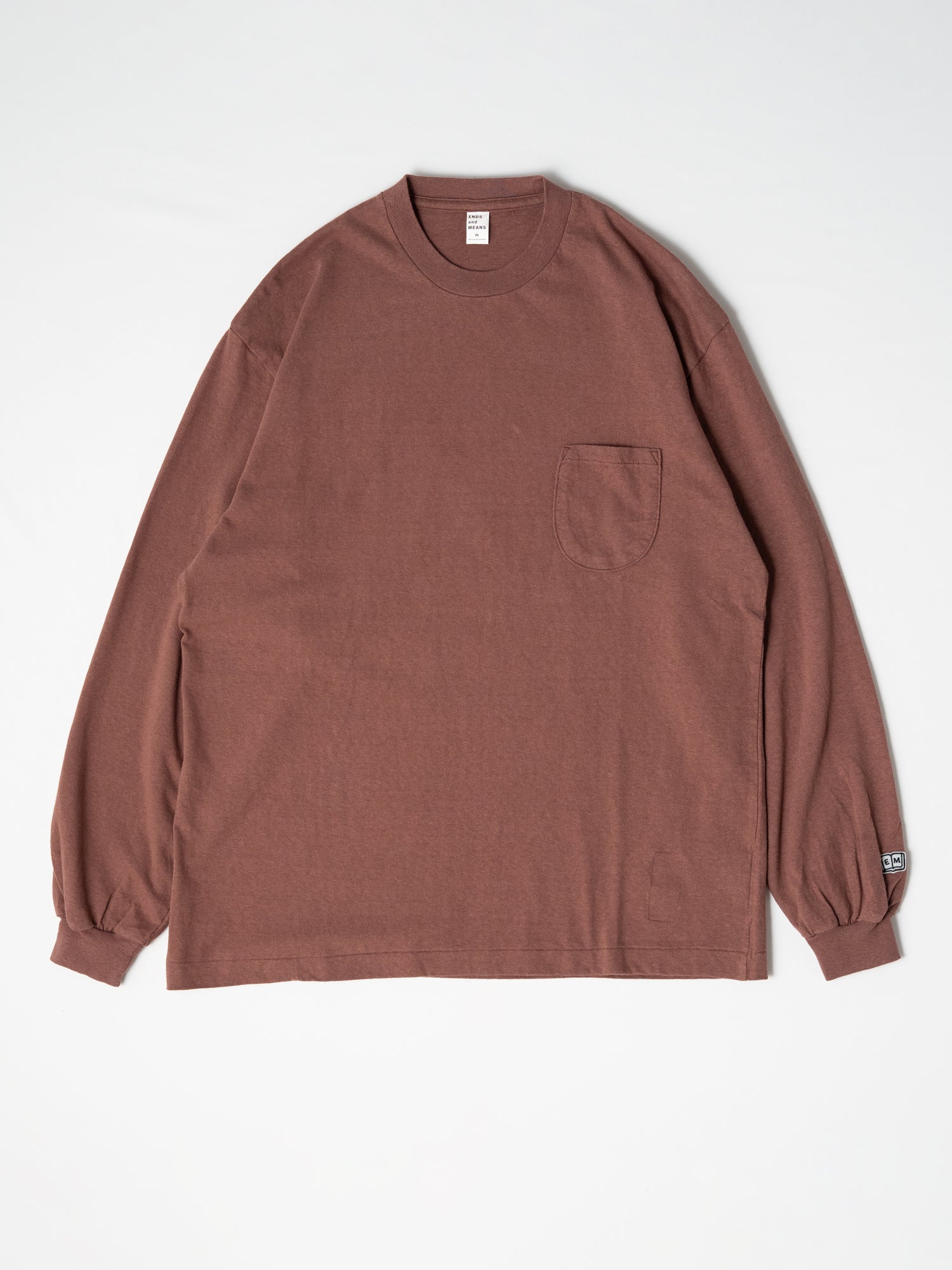 ENDS and MEANS Pocket L/S Tee – CUXTON HOUSE