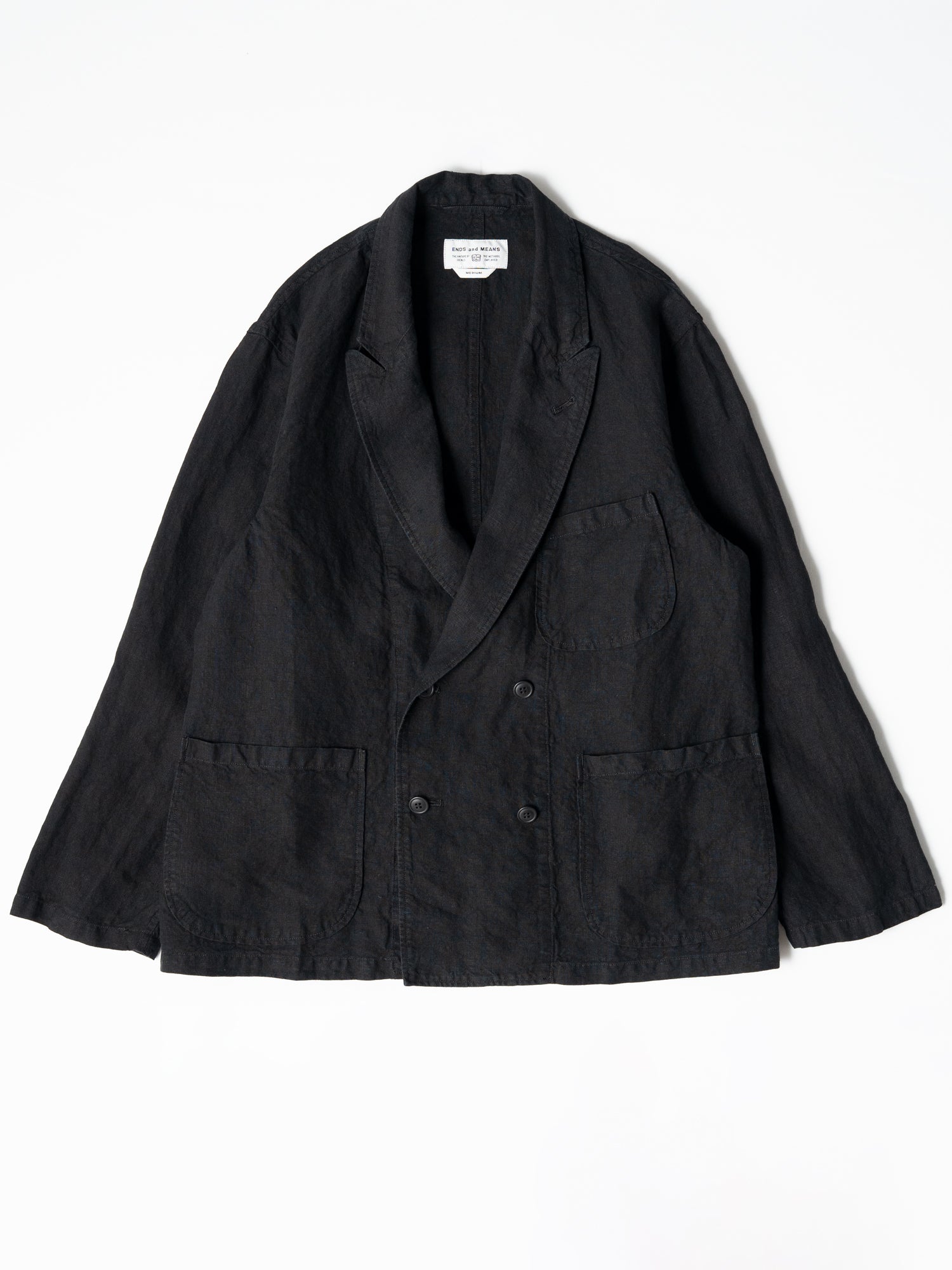 ENDS and MEANS Double Breasted Work Jacket – CUXTON HOUSE ENDS and MEANS Double Breasted Work Jacket – CUXTON HOUSE