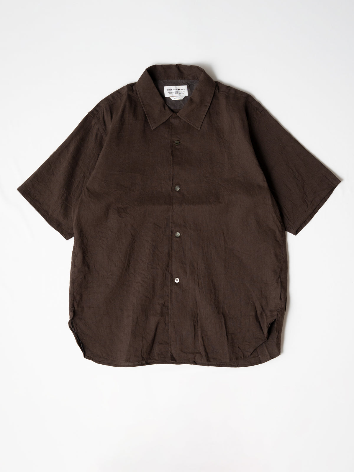 ENDS and MEANS Carlo S/S Shirts – CUXTON HOUSE
