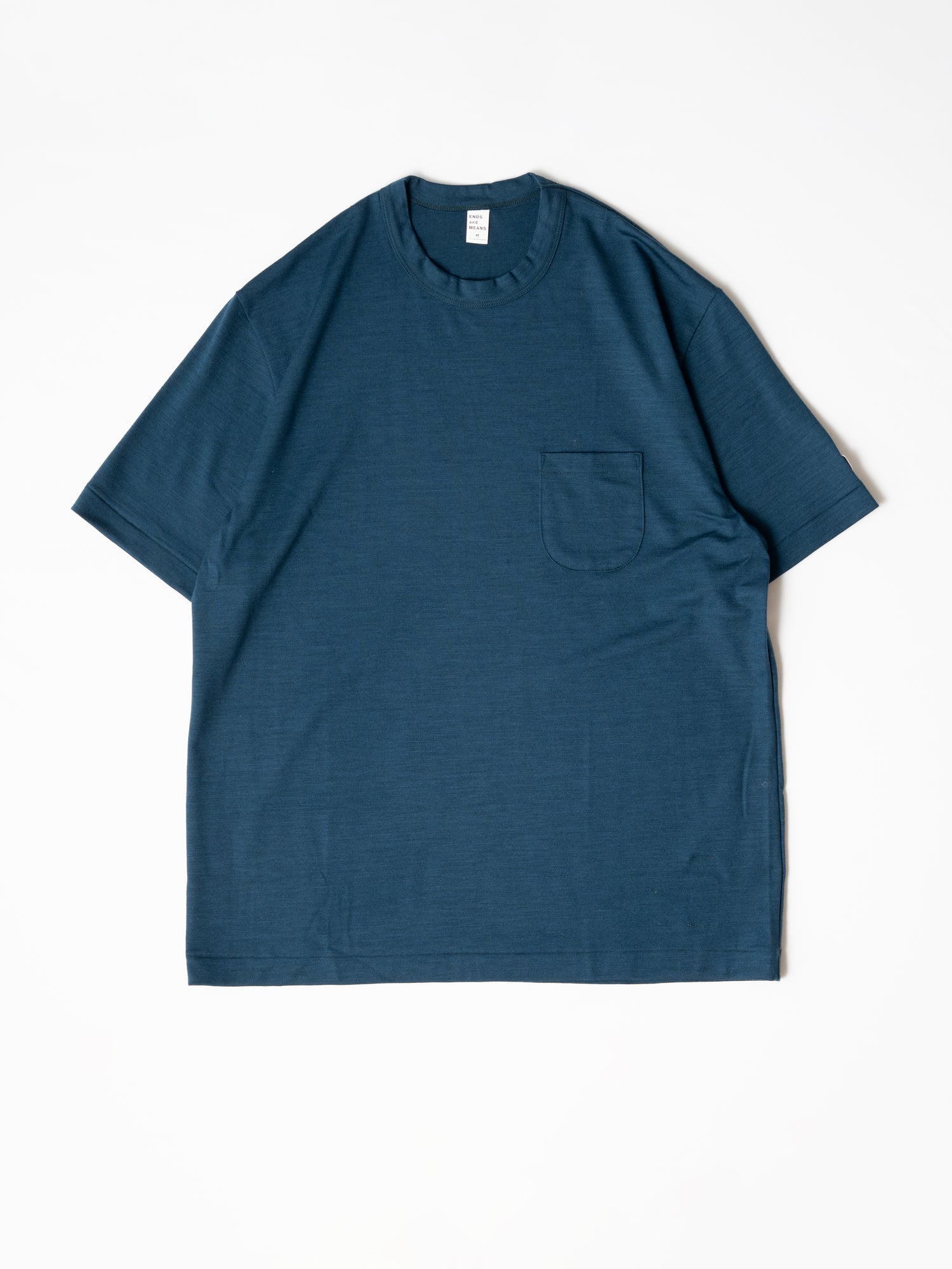 メリノウール ポケットTシャツ