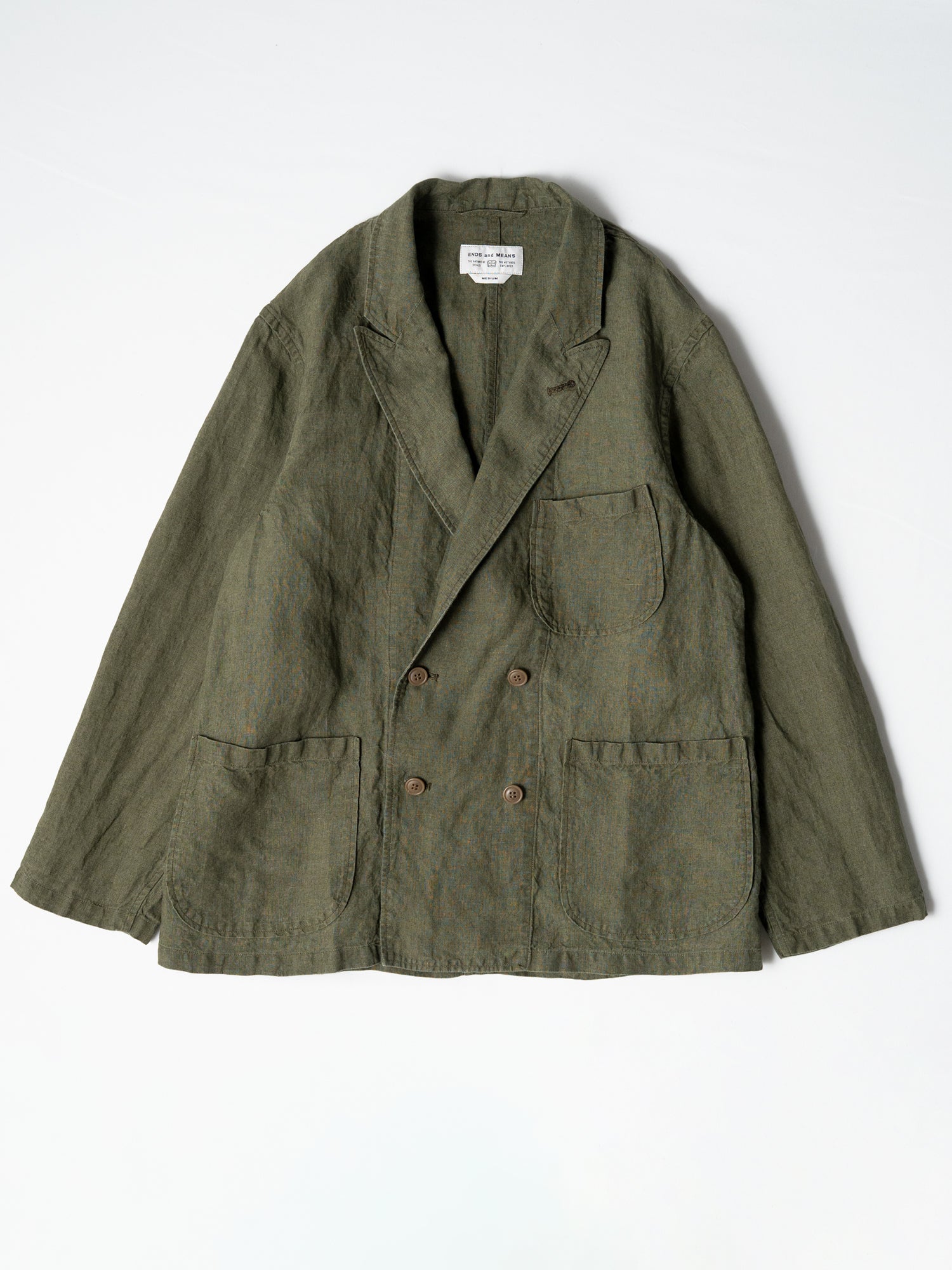ENDS and MEANS Double Breasted Work Jacket – CUXTON HOUSE