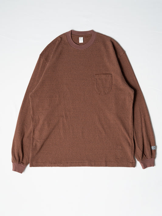 Horizontal Striped L/S Tee