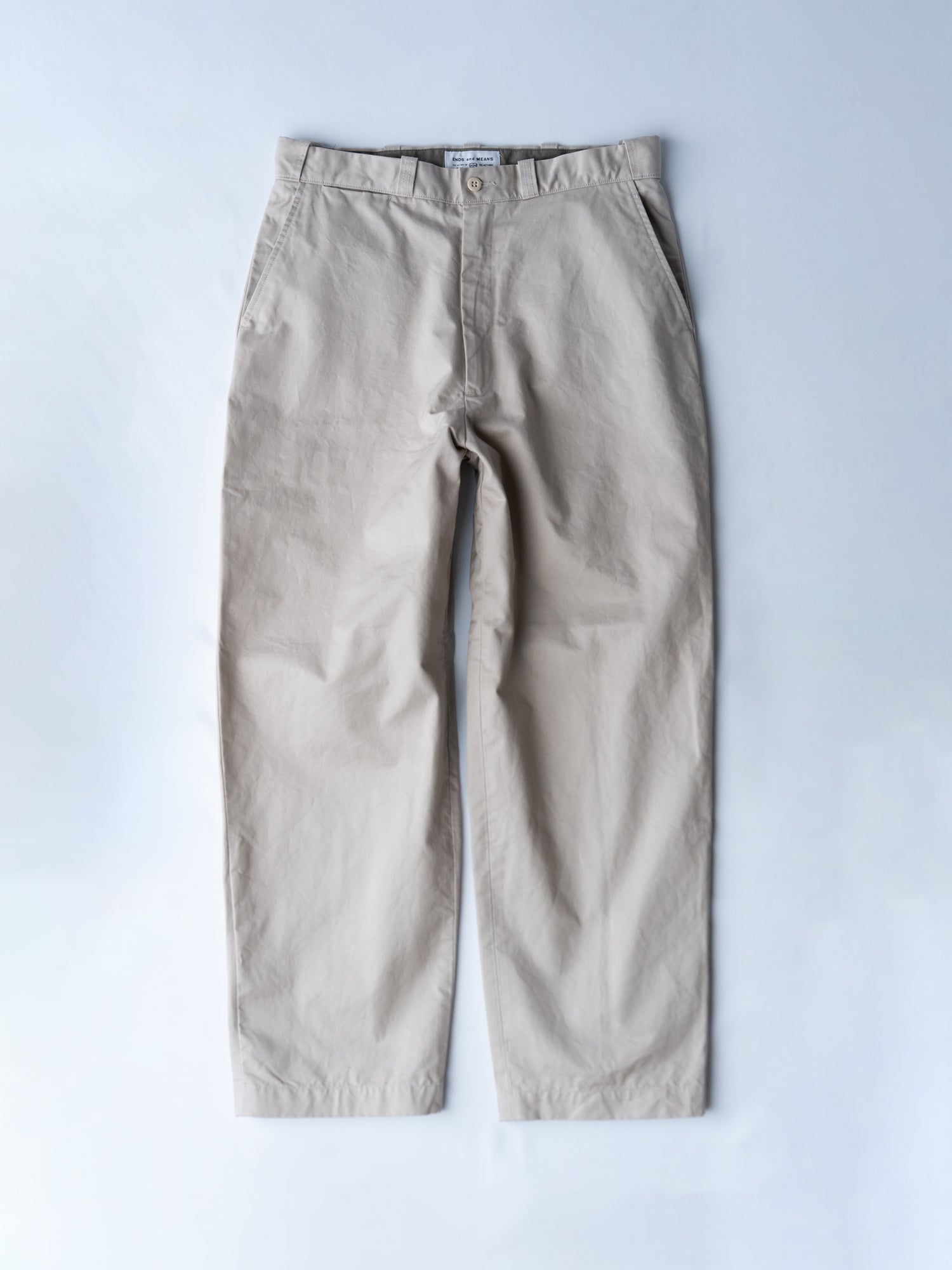 ENDS and MEANS Work Chino – CUXTON HOUSE