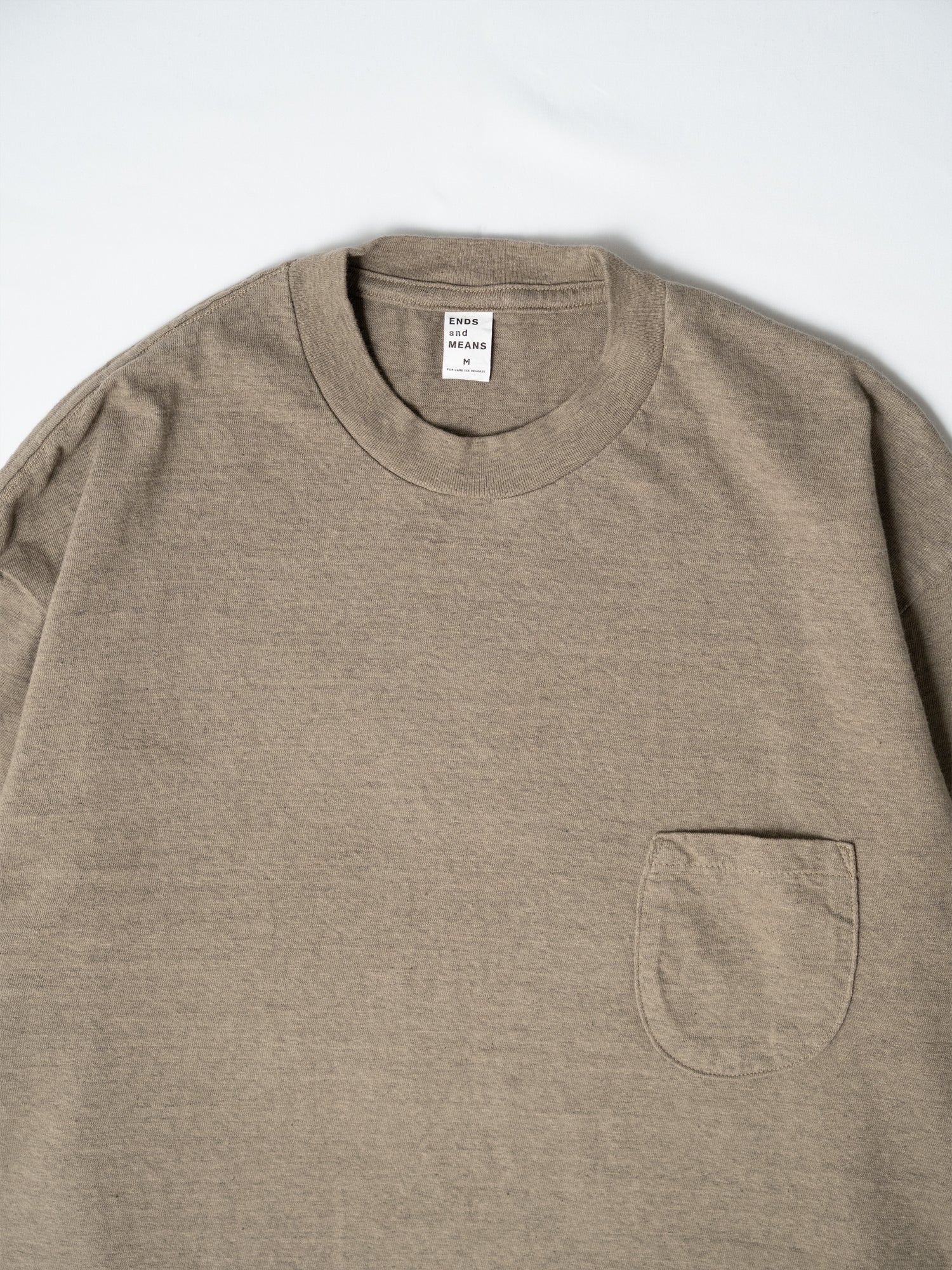 ENDS and MEANS Pocket L/S Tee – CUXTON HOUSE