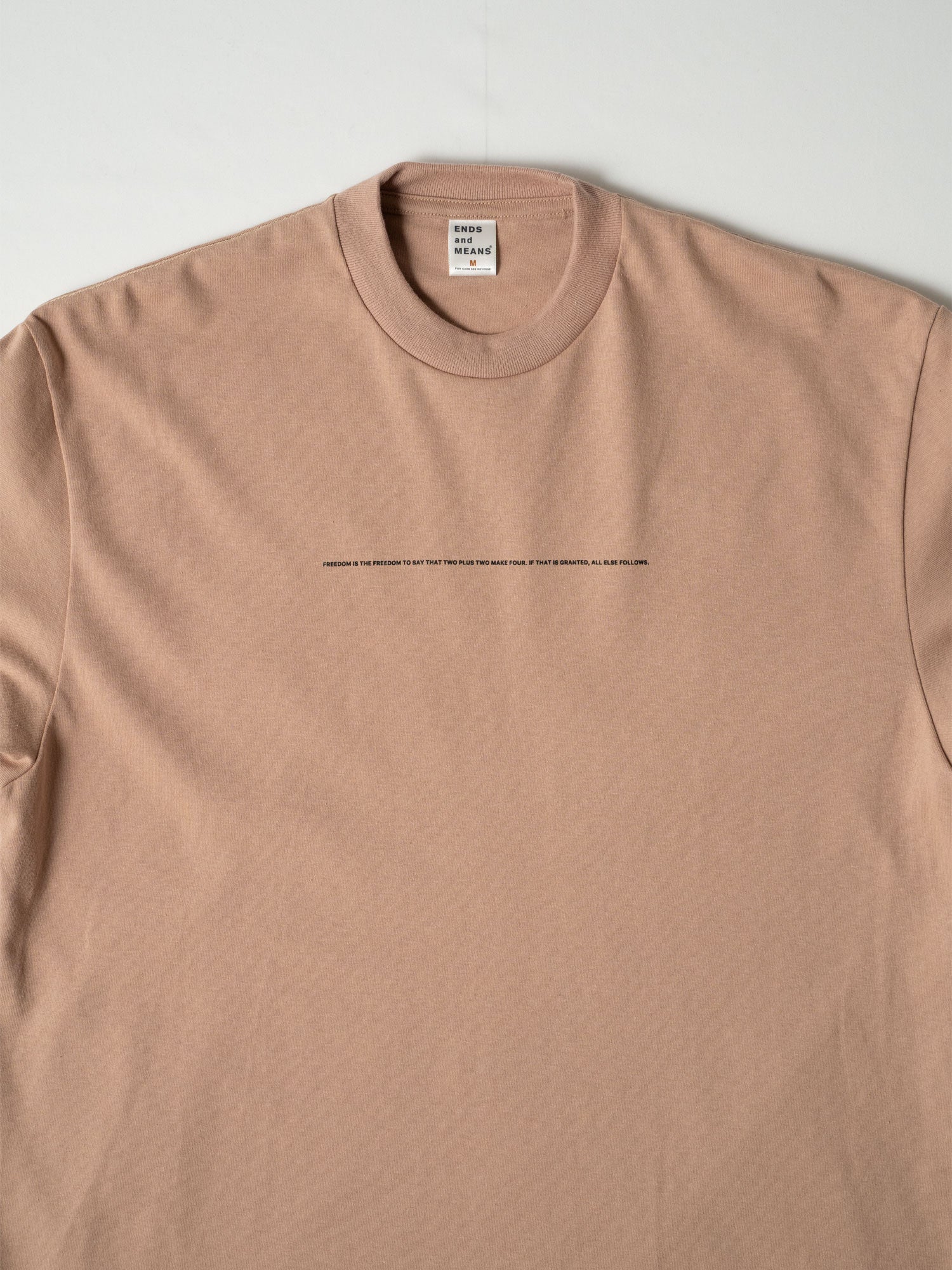 ENDS and MEANS EMRL L/S Tee – CUXTON HOUSE