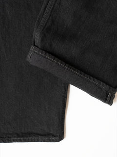 Relaxed Fit 5-Pocket Denim (Black)