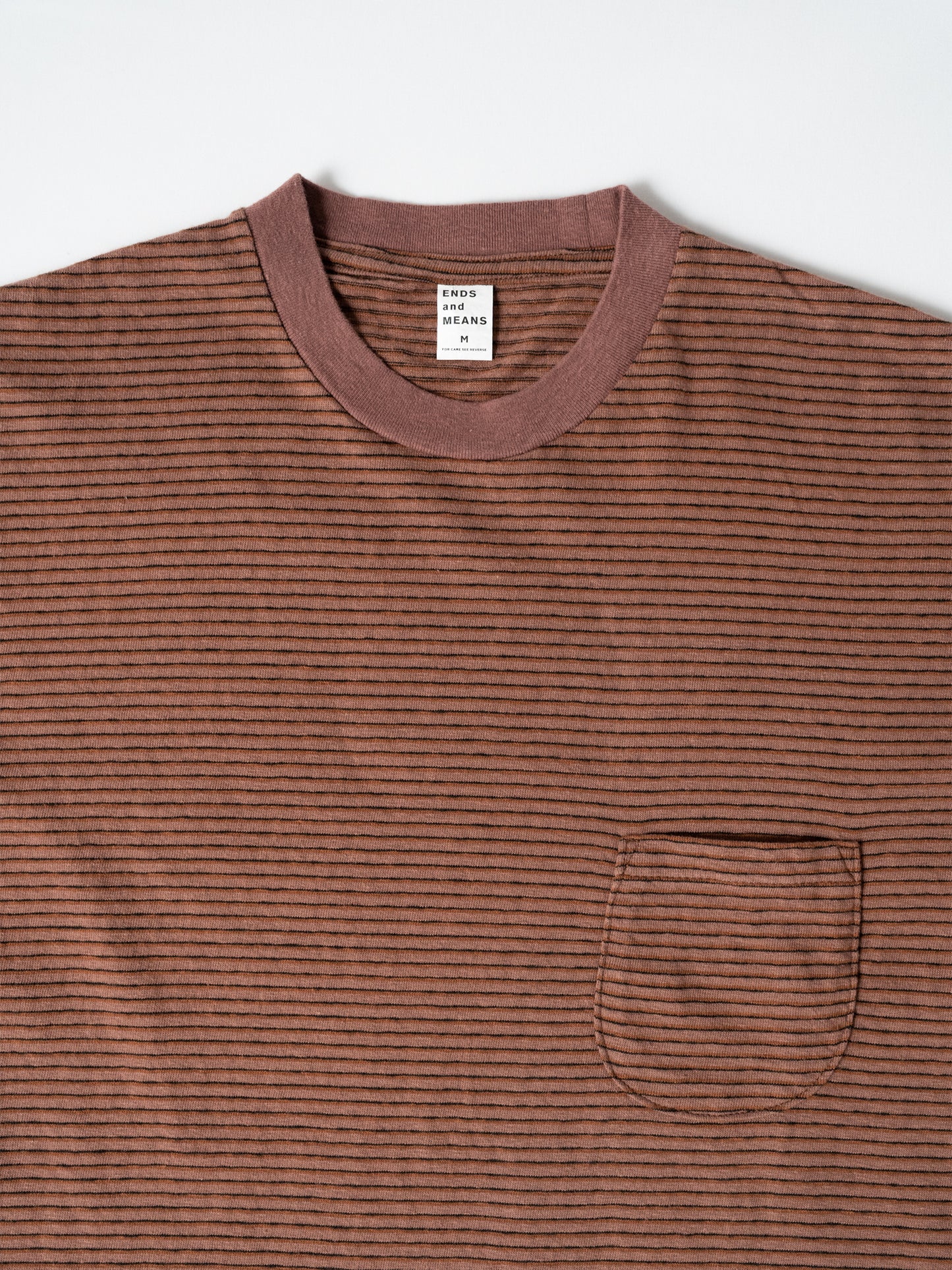 Horizontal Striped Pocket Tee