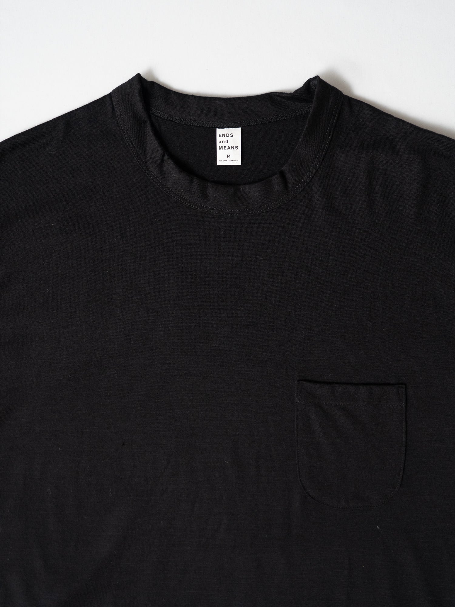 メリノウール ポケットTシャツ