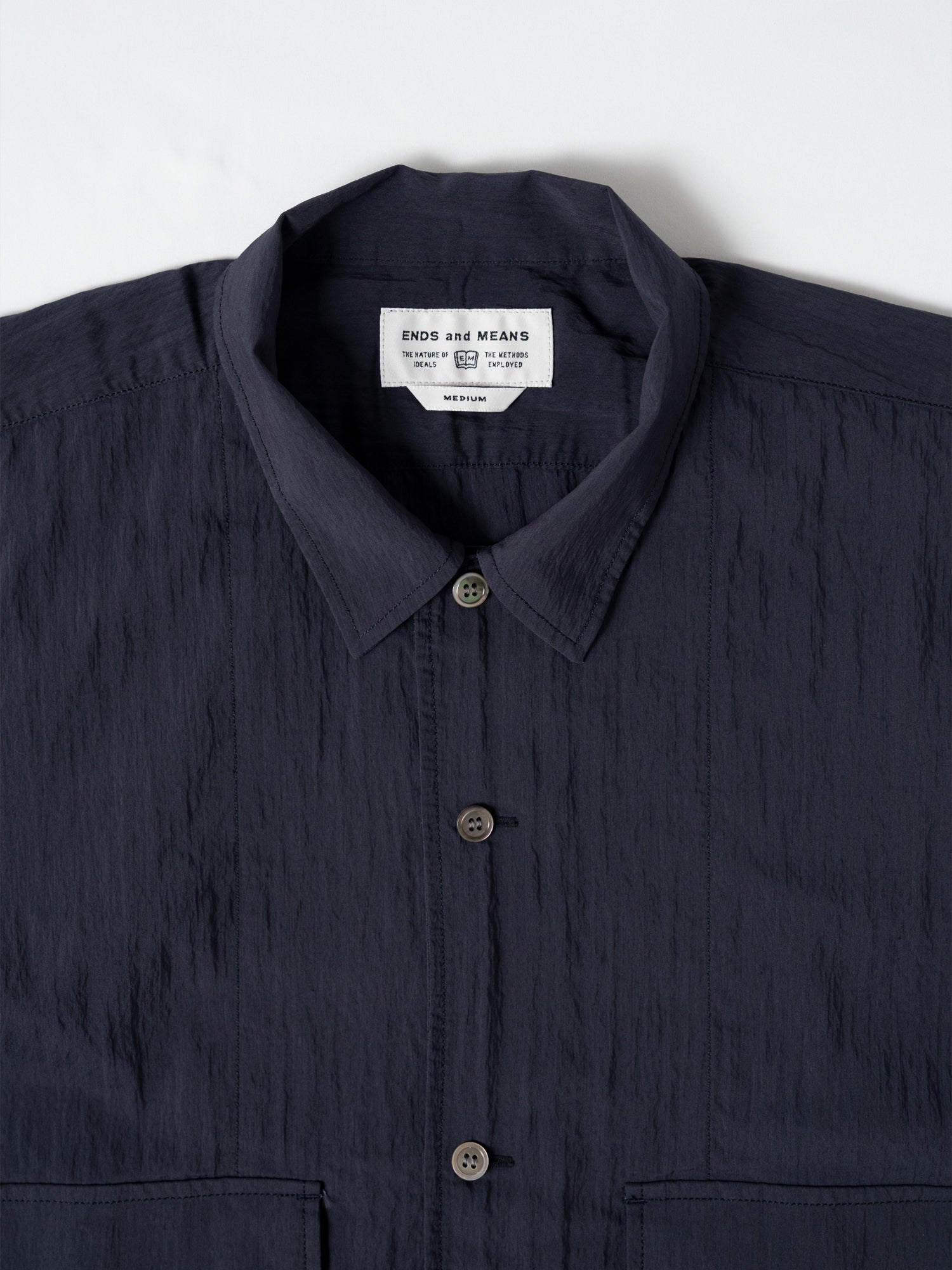 ENDS and MEANS Corfu Shirts シャツ L ENDS and MEANS Corfu Shirts – CUXTON HOUSE