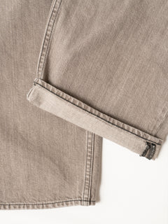 Relaxed fit 5-Pocket Washed Moca Denim