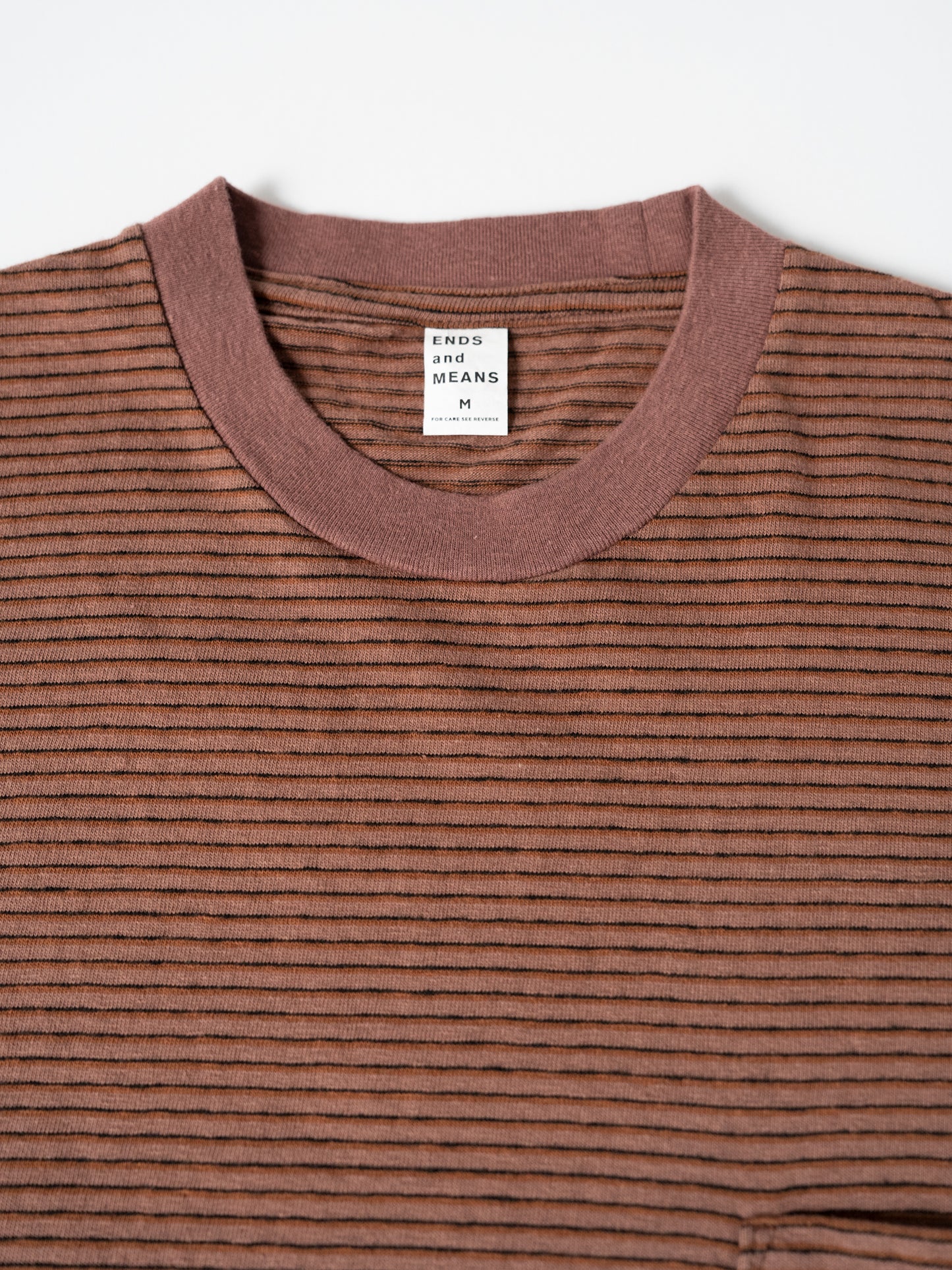 Horizontal Striped Pocket Tee