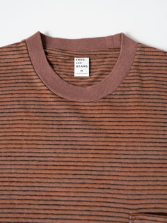 Horizontal Striped Pocket Tee