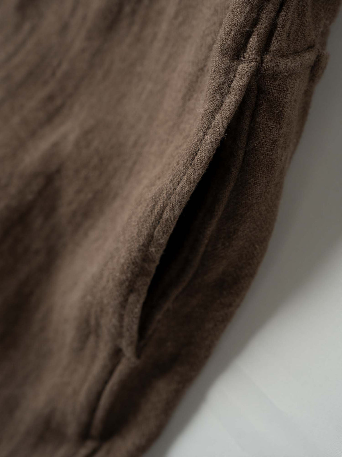 Linen Wool Easy Pants