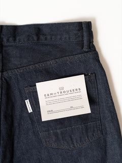 Relaxed Fit 5-Pocket Indigo Denim
