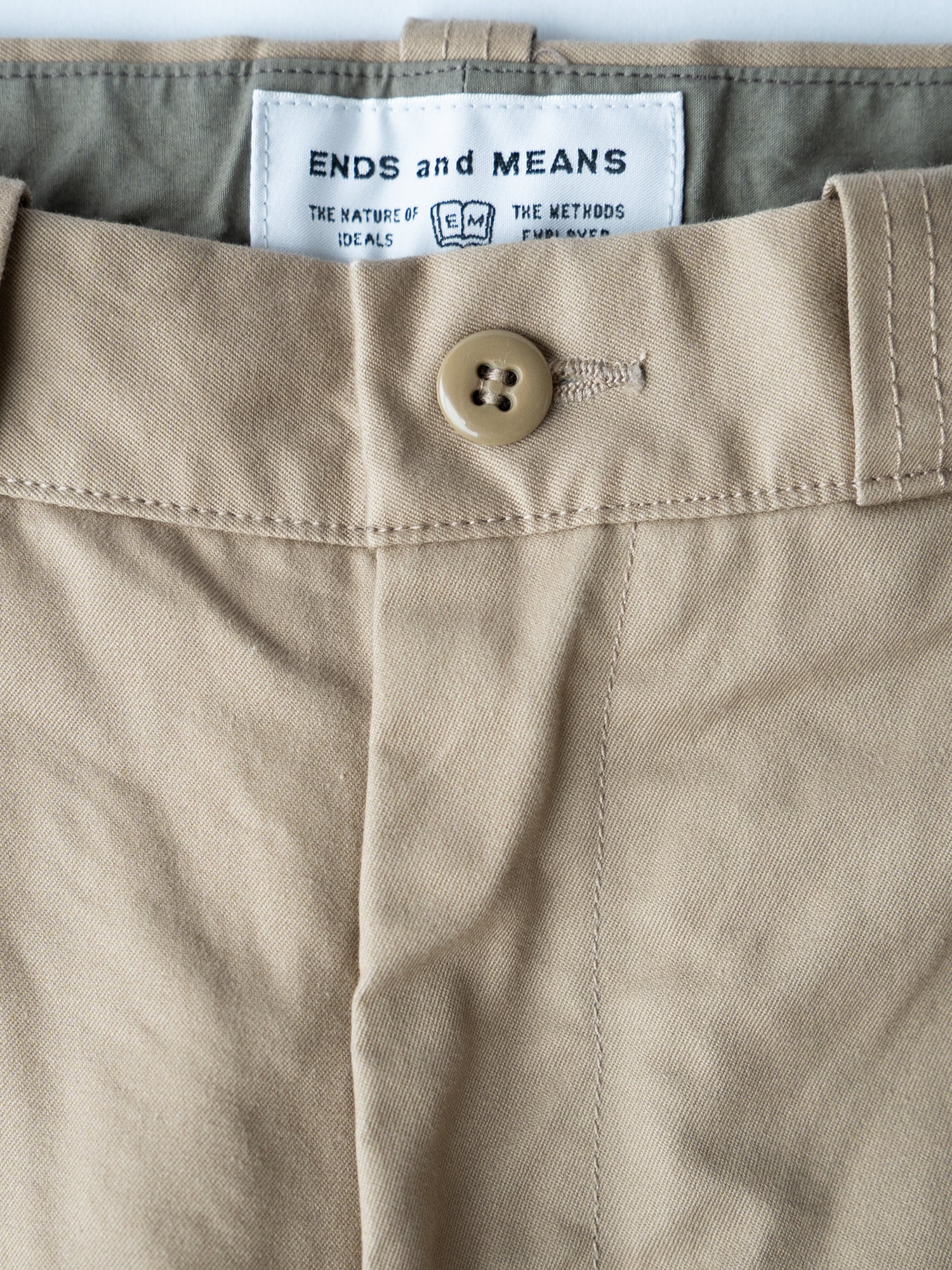 ends and means work chino Sサイズ ENDS and MEANS】 2024AW Work Chino - Gray Denim -