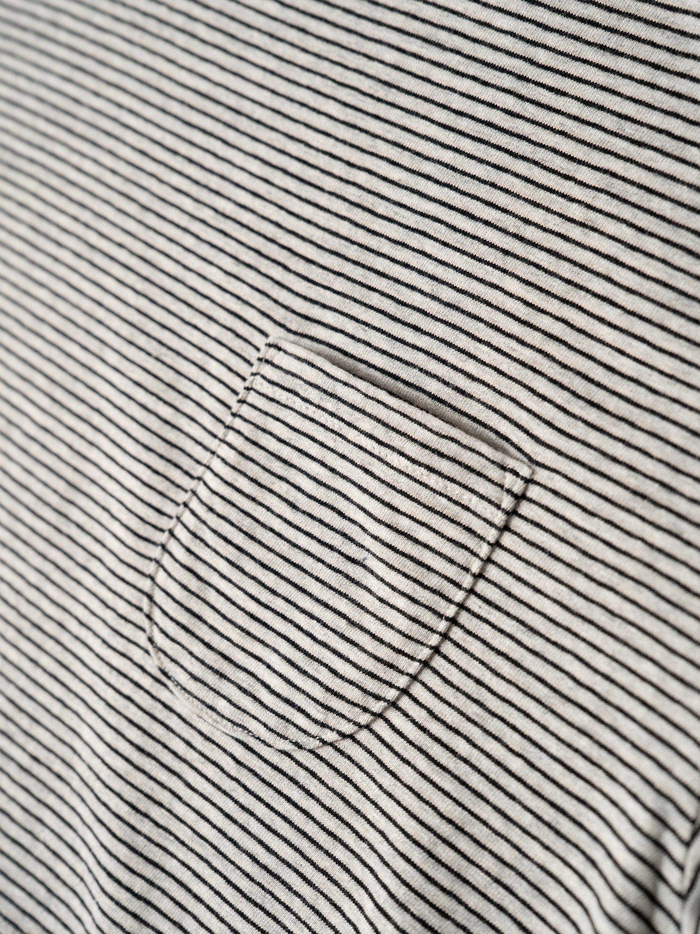 Horizontal Striped L/S Tee