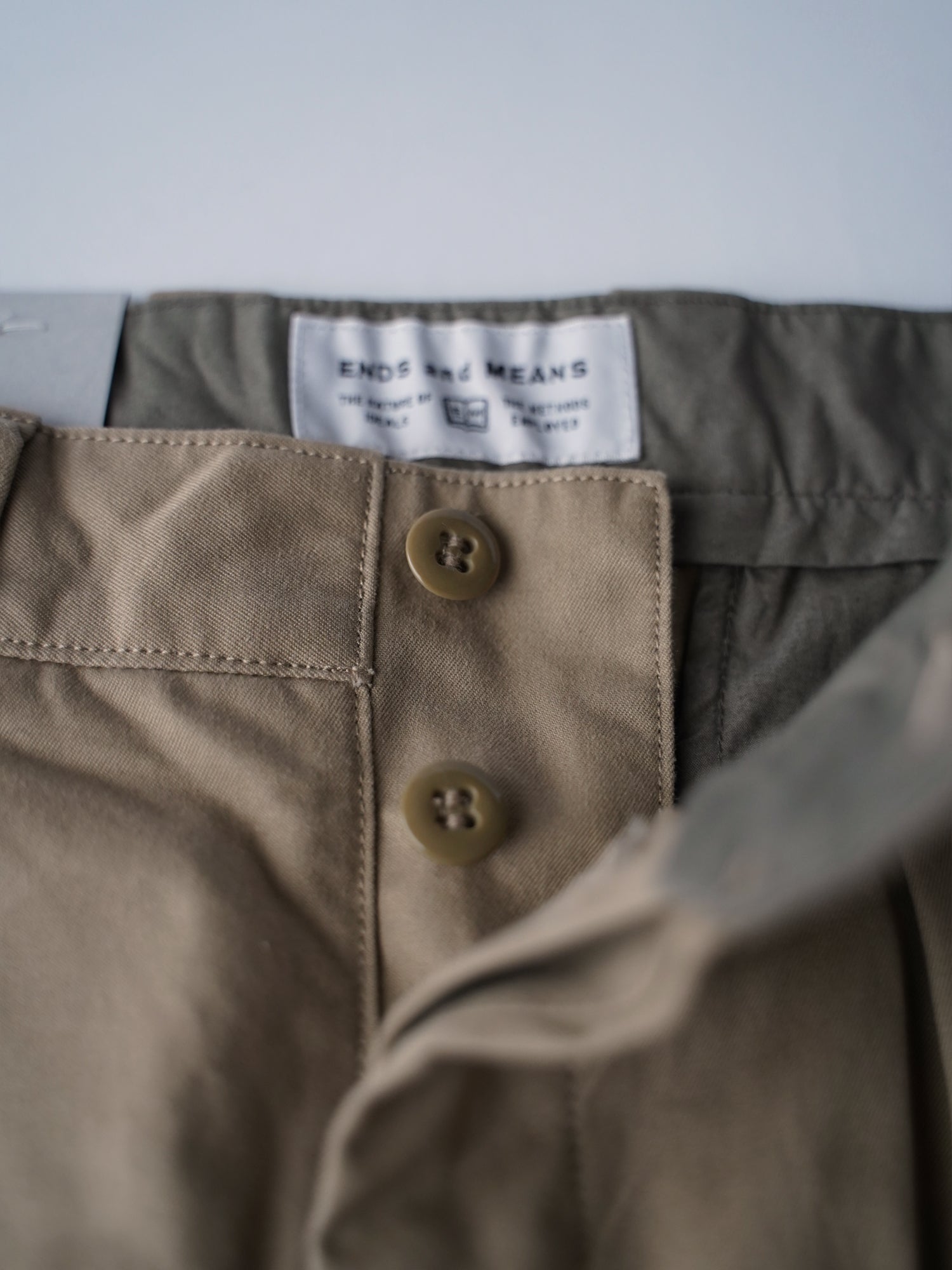 ENDS and MEANS Army Chino – CUXTON HOUSE
