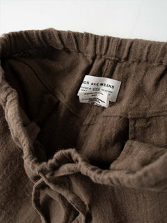 Linen Wool Easy Pants