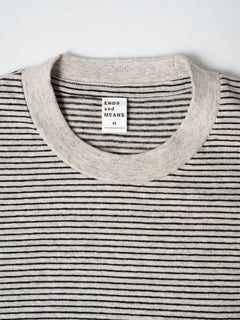 Horizontal Striped L/S Tee