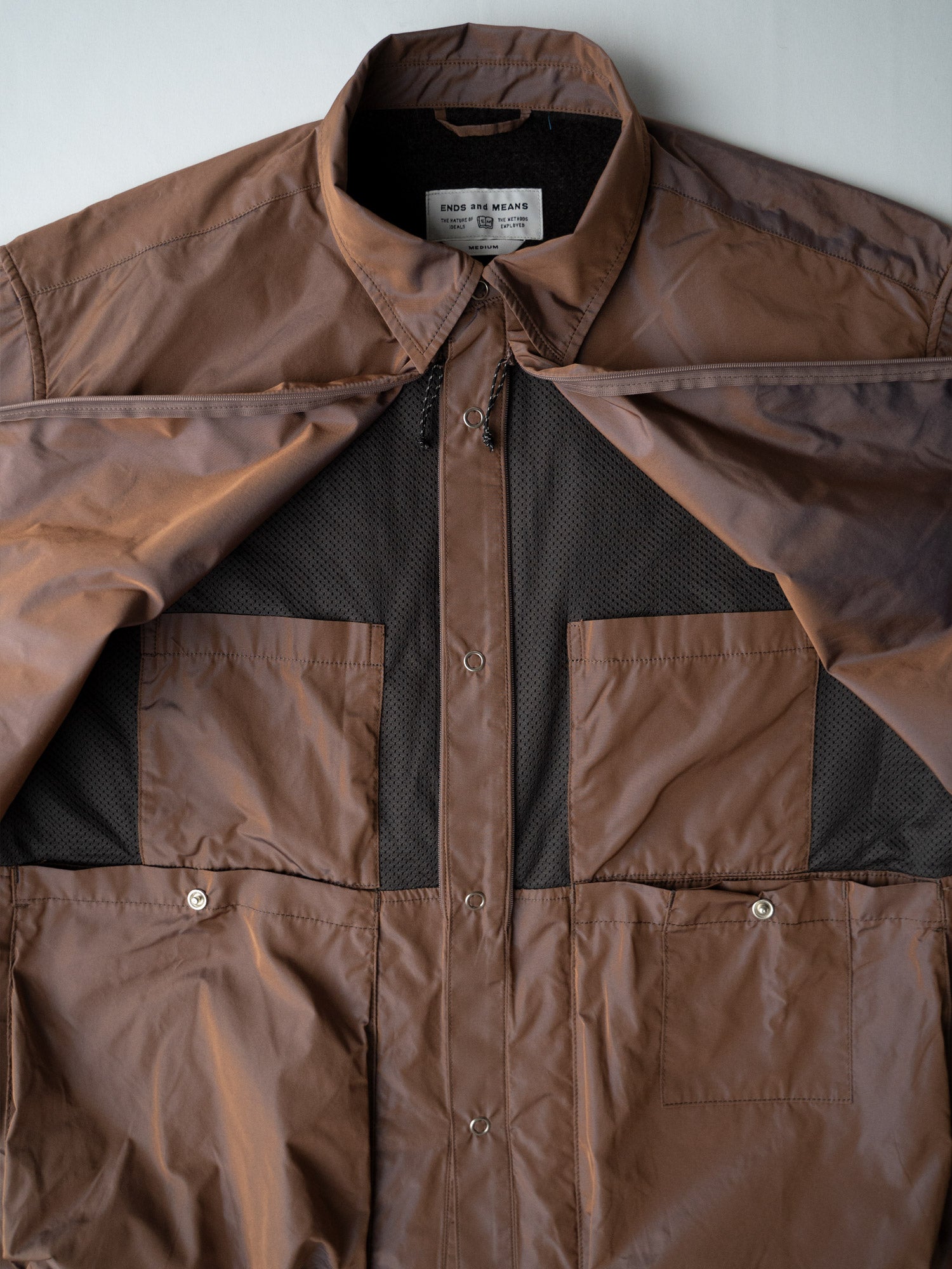 ENDS and MEANS Utility Light Shirts Jacket – CUXTON HOUSE