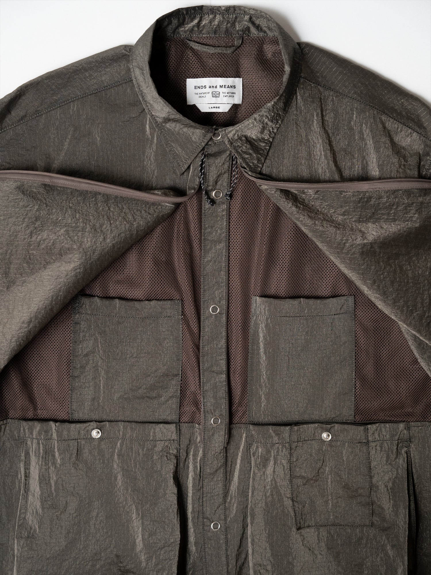 ENDS and MEANS Utility Light Shirts Jacket – CUXTON HOUSE