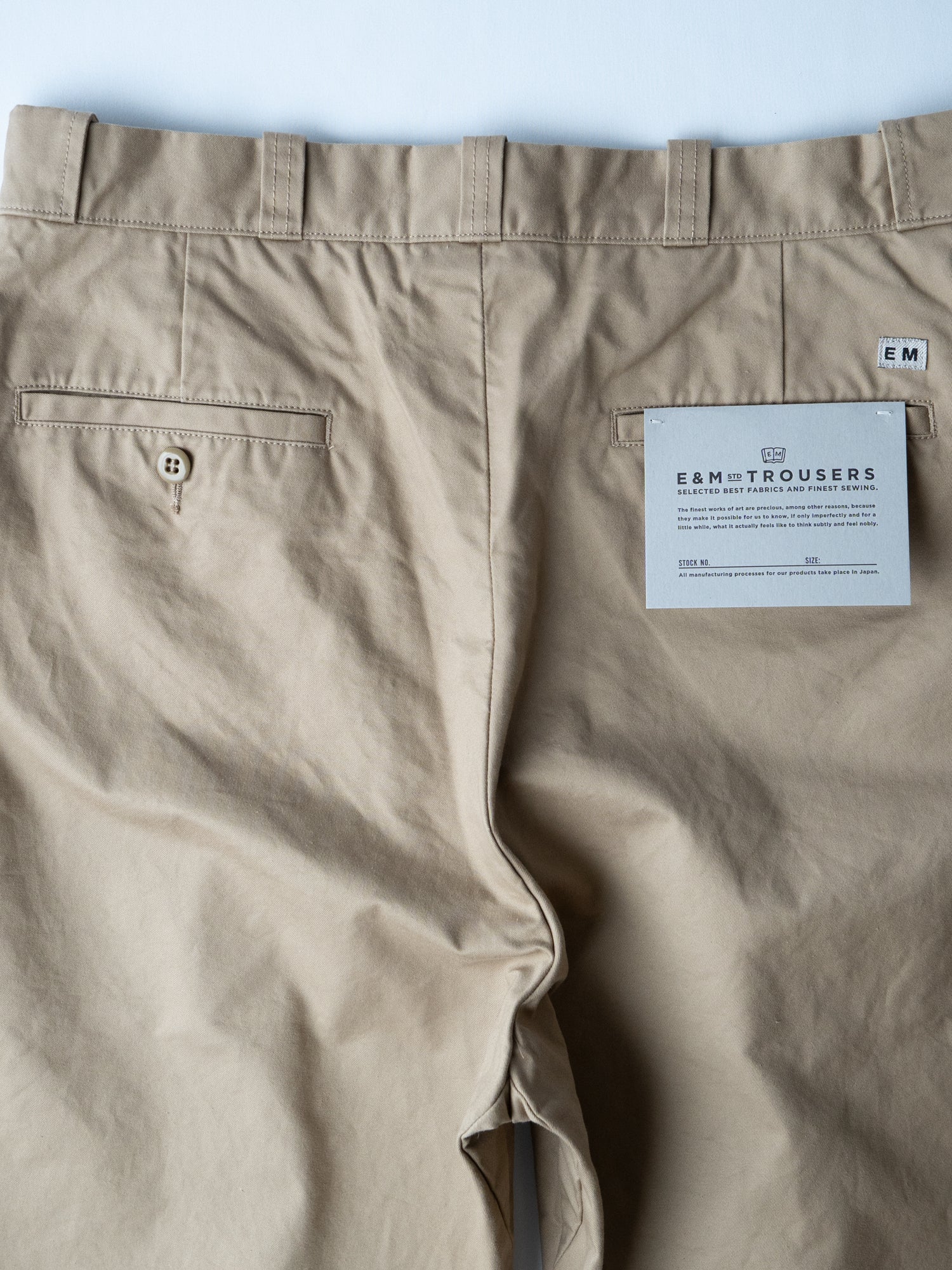 ends and means work chino Sサイズ ENDS and MEANS Work Chino – CUXTON HOUSE