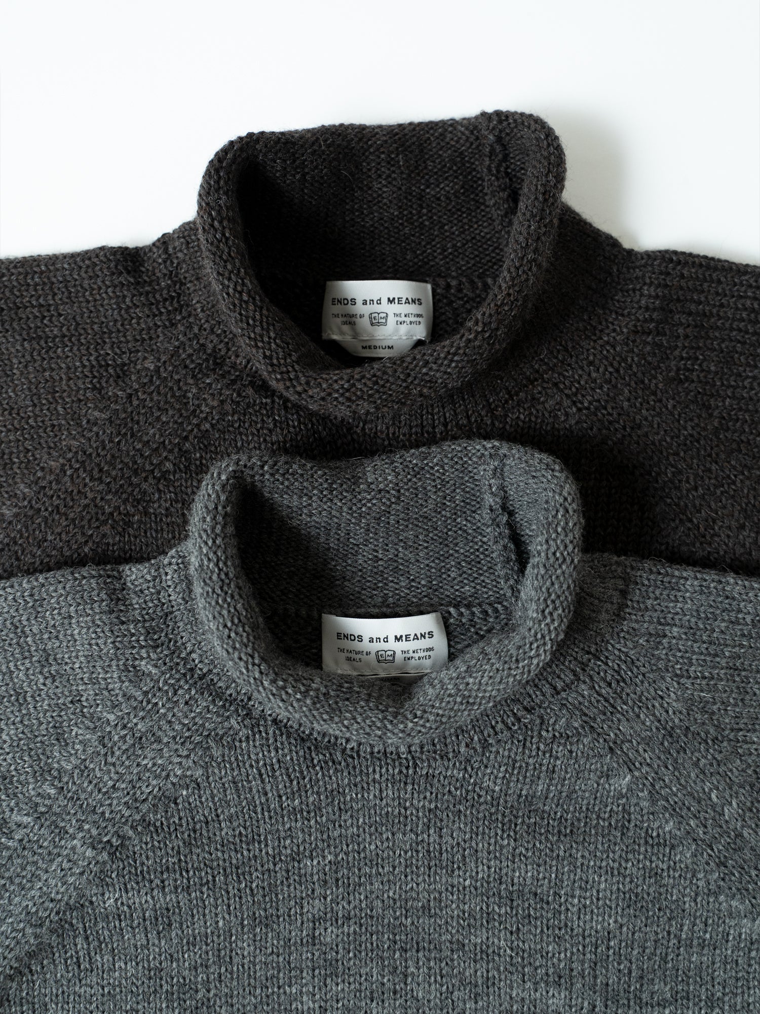 ENDS and MEANS Roll Neck Knit – CUXTON HOUSE