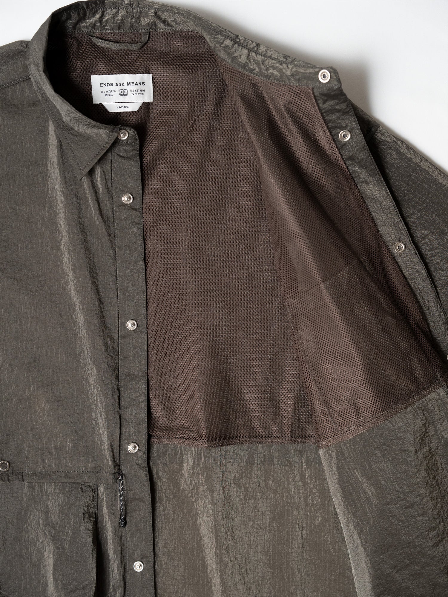 ENDS and MEANS Utility Light Shirts Jacket – CUXTON HOUSE