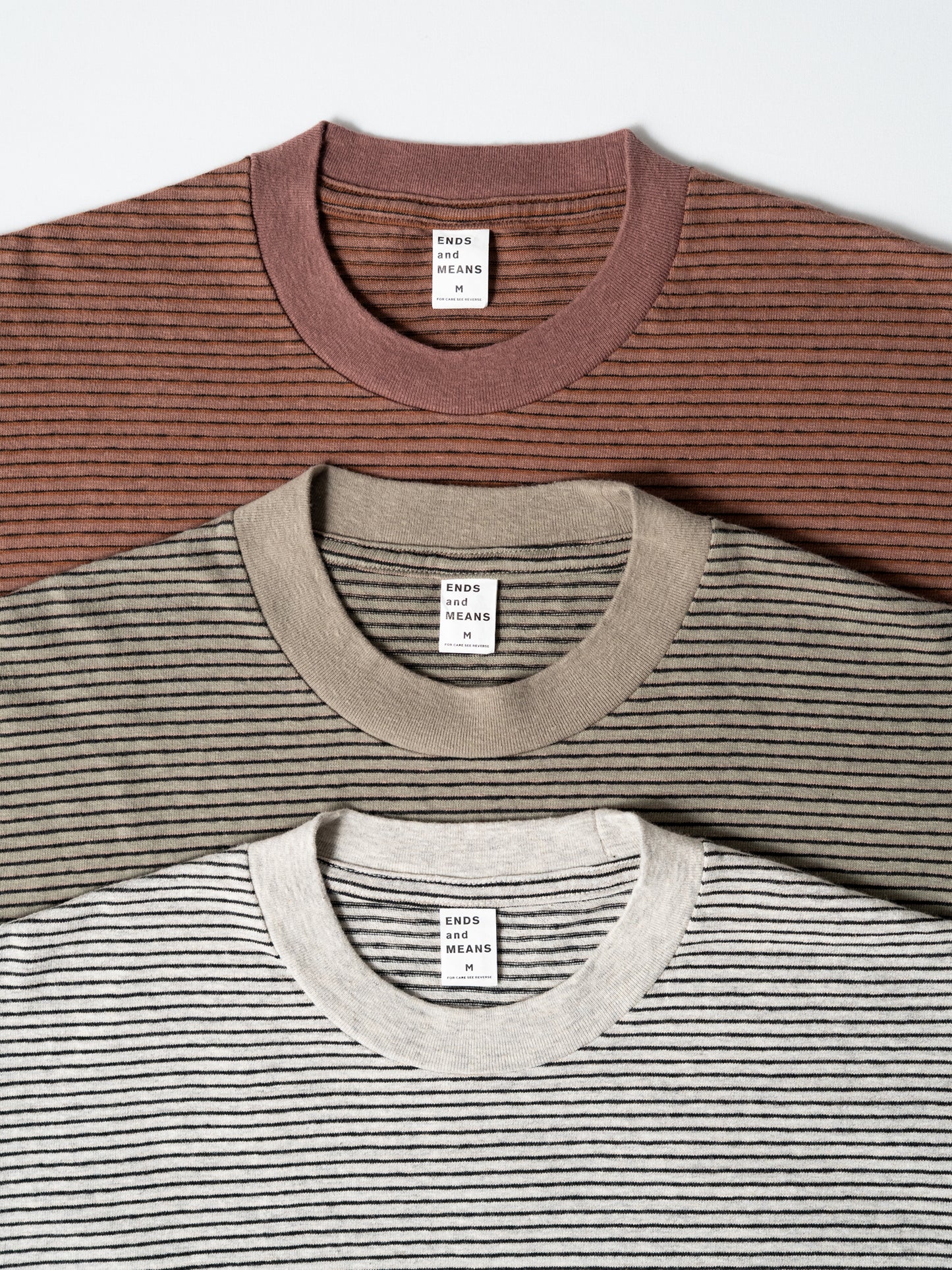 Horizontal Striped L/S Tee