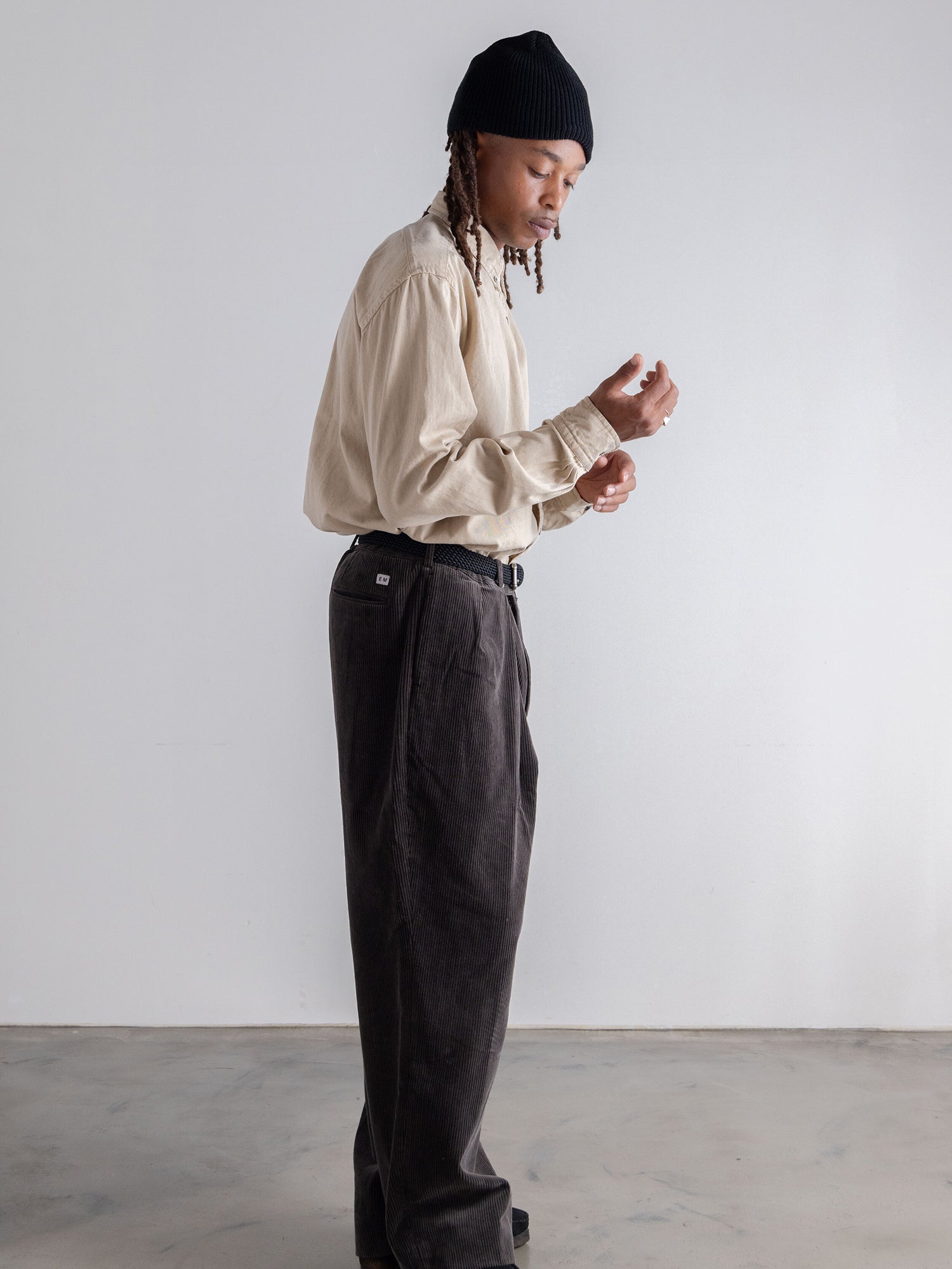 パンツ ENDSandMEANS Grandpa 2TuckWool Trousers ENDS and MEANS Grandpa 2tuck Trousers – CUXTON HOUSE