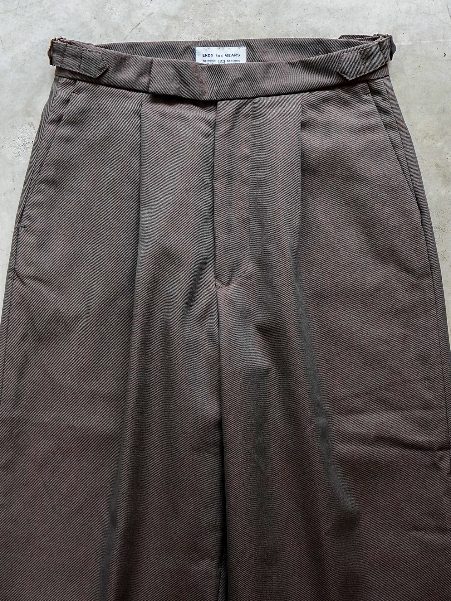 Wool Easy Trad Trousers