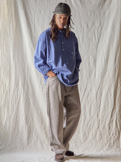 Relaxed fit 5-Pocket Washed Moca Denim