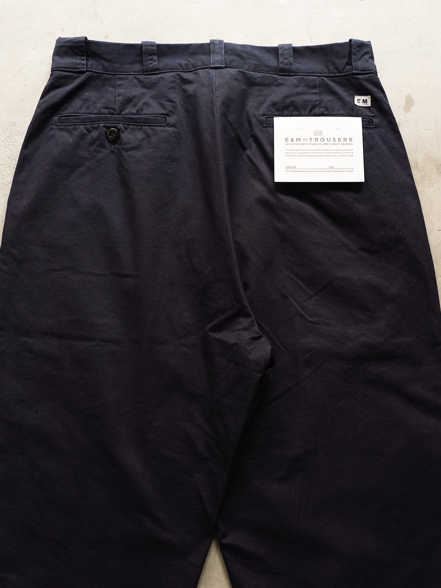 Work Chino (Dark Navy / Gray Denim)