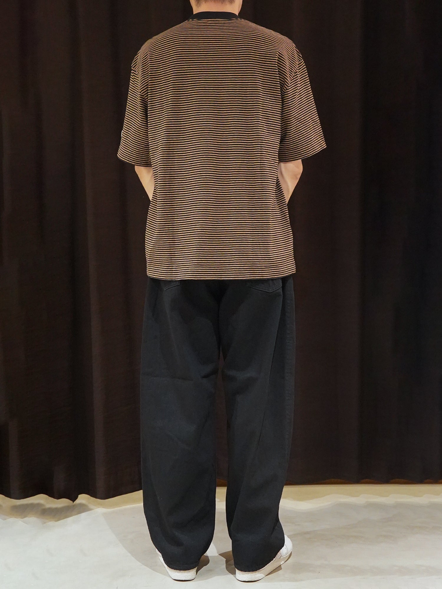 Relaxed Fit 5-Pocket Denim (Black)