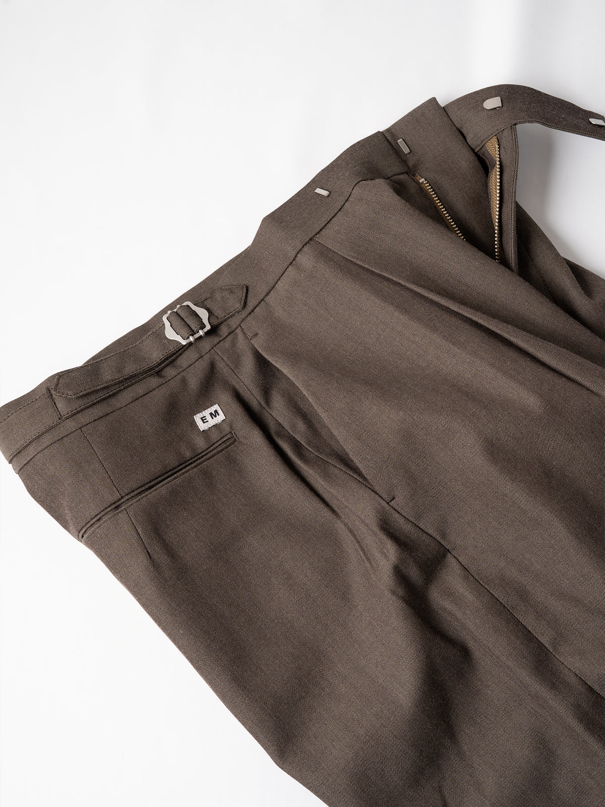 Wool Easy Trad Trousers